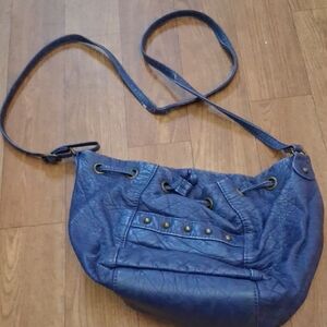 Stylish Blue Women's Shoulder Bag